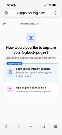 AcuLog Convert 4 - Paper Logbook Approach